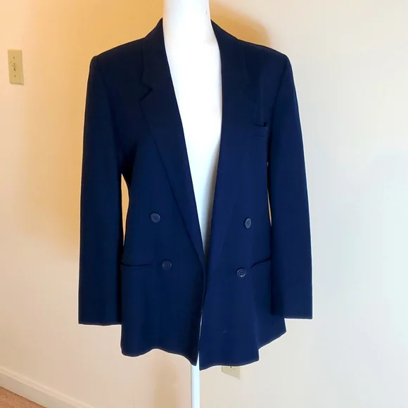 Pendleton navy blue suiting jacket size 10 - Picture 1 of 8
